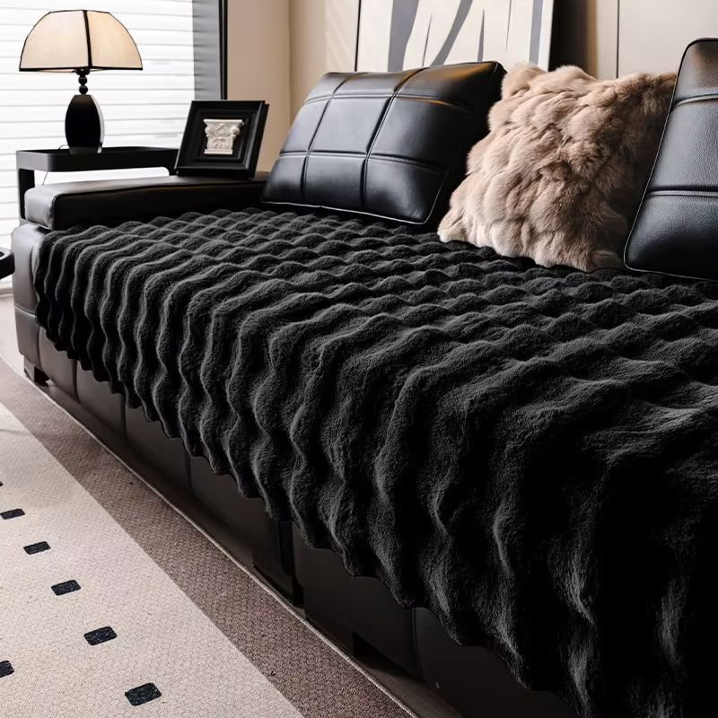 Protector de Sofá Premium Piel de Conejo