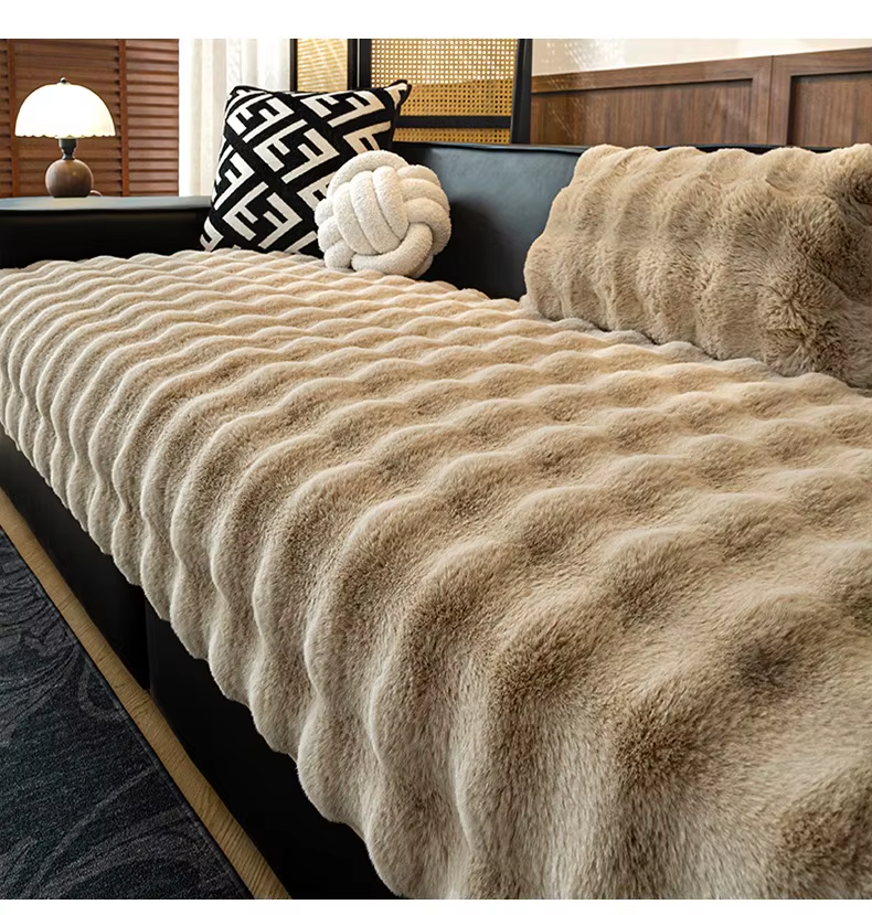 Protector de Sofá Premium Piel de Conejo